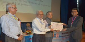 Dr. Somesh Vinayak Tewari was awarded the prestigious “Outstanding Doctoral Students Award”